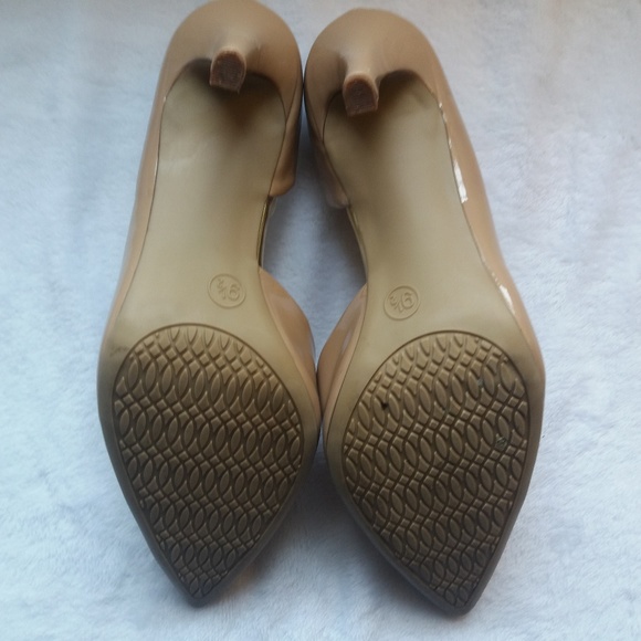 MERONA D'Orsay Womens Tan Heels Size 9.5 - Picture 5 of 8